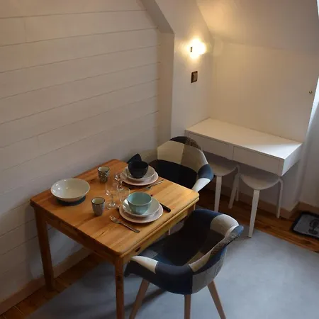 Petit Duplex De Charme Sous Les Toits Du Mont-Dore Exterior foto